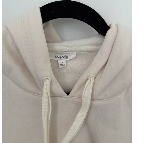 Splendid - Cream Hooded Sweatshirt - Size S - Excellent Condition - Picture 2 of 2